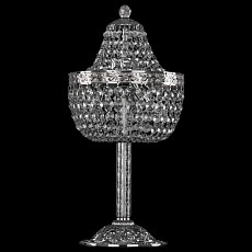 Настольная лампа декоративная bohemia ivele crystal 1911 19111l6-h-20iv ni
